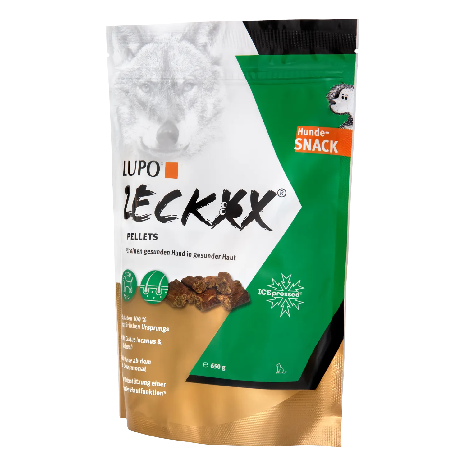 LUPO ZECKXX Snack für Hunde 650 g
