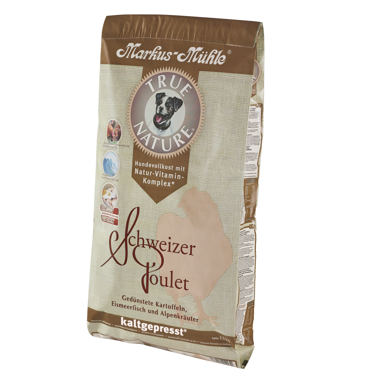 Saison-Paket Markus-Mühle TRUE NATURE 15 kg + LUPO Zeck+ 675g